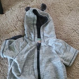 Unisex grey Cat & Jack romper